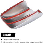 Chrome Side Mirror Covers Caps Compatible with 2009-2018 Dodge Ram 1500 and 2019-2024 RAM 1500 Classic Without Turn Signal Cut-Outs (Chrome-without Cut-Outs) - Image 7