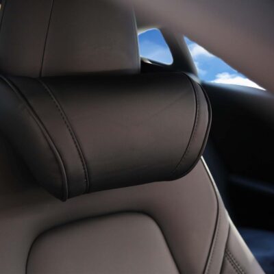 Car Neck Pillow with Memory Foam Comfortable Ergonomic Design Seat Neck Support Headrest Softness Car Pillow Cushion for Driving, Universal Fit, 1 Piece, Black - Image 8