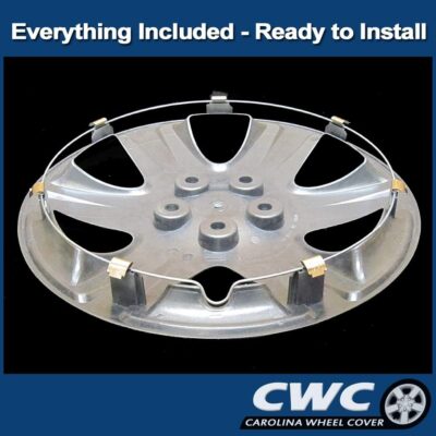 Premium Replica Hubcap Set, Replacement for Toyota Corolla 2005-2008, 15-inch Wheel Cover (4 Pieces) - Image 2