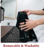 Car Center Console Pad, Anti-Scratch Memory Foam Vehicle Armrest Seat Storage Box Cover, Soft Comfortable Automotive Console Protection Cushion, Universal for SUV Sedan Truck (Black) - Image 6