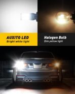 AUXITO 912 921 LED Bulb for Backup Light Reverse Lights High Power 2835 15-SMD Chipsets Error Free T15 906 922 W16W Bulbs, 6000K White, Exterior Light Bulbs (Upgraded, Pack of 2) - Image 3