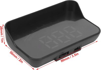 Heads Up Display for Cars, Car HUD Head Up Display M6S Universal Car 3.5 Inch HUD OBD Interface Windshield Projector, Speed, Engine RPM, OverSpeed War - Image 9