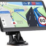 GPS Navigator for Car Truck RV, 7-inch High-Definition Touch Screen，2026 Maps (Free Lifetime Updates), Support Voice Turn Direction Guidance/Speed and Red Light Warning/Custom Truck Routing