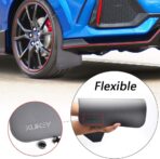 XUKEY Universal Mudflaps for Car Pickup SUV Van Truck Mud Flaps Splash Guards Mudguards Dirty Traps 2pcs - Set - Image 3