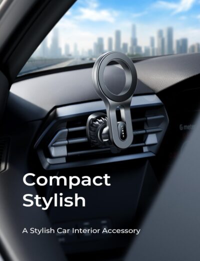 LISEN for MagSafe Car Mount, 2026 Magnetic Phone Holders for Your Car Air Vent Phone Mount, Hands Free Cell Car Phone Holder Accessories for Men Women fit iPhone 17 17e 16 15 14 13 12 Pro Max Kids - Image 7