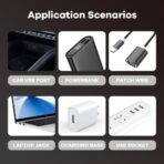 14 in 1 Modes Car USB Night Light, 7 Colors Touch Adjustment LED Ambient Lighting USB Automotive Interior Night Lamps, Mini LED Bulb for Car, Camping, Holiday Decoration, Bedroom, Party(2Pcs) - Image 7