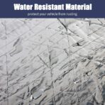 Abahub Sound Deadening 394 mil 16 sqft Heat Shield Automotive Insulation Roll - Car Sound Deadening Material Hood Insulation Pad, Firewall 59"x39" - Image 3
