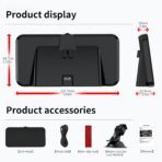 GPS Digital Speedometer with Compass, Time, Driving Distance, Fatigue Driving Reminder, Overspeed Alarm 5.5" MPH Head Up Display HUD for All 5V Vehicle - Image 9