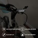 Dirt Bike Light Bar LED 60W 2500LM Motorcycle Headlight Kit Switch Universal for 7/8" Handlebars CRF110 CRF230F CRF250F TTR110 TTR110E 2008-2022 KLX110 KLX140 RM85 RMZ250 YZF450 All Years Pit Bike - Image 6