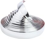 16FT Automotive Chrome Trim Molding 1"(25mm) Heavy Duty Chrome Car Moldings Trim UV Protected Scratch-Proof for Truck RV SUV Side Door Window Bumper, Self Adhesive - Image 9