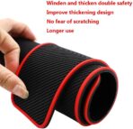 4 pcs Car Rubber Mudguard Mud Flaps Splash Guards Rubber Mudguard for Pickup SUV Sports Mud Flaps Guards Splash Front and Rear Universal (USA Flag) - Image 3