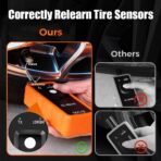 TPMS Relearn Tool for Car Tire Sensor,EL-50448 Tire Pressure Monitor Sensor Reset Activation Tool,Tire Sensor Reset Tool Programmer,for GM Series Vehicle 2006-2024 (1PC) - Image 5