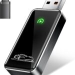 Wireless CarPlay Adapter for Apple iPhone - Converts Factory Wired CarPlay to Wireless, Quick Setup & Auto-Connect Every Drive, CarPlay Dongle for Cars from 2015+ & iOS10+