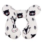 KAKIBLIN Baby Neck Pillow, Upgraded Baby Support Pillow,Babies Head Pillow,Neck Support Pillow for for Car Seat, Stroller, Pushchair,Travel (Bear) - Image 8