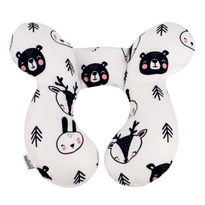 KAKIBLIN Baby Neck Pillow, Upgraded Baby Support Pillow,Babies Head Pillow,Neck Support Pillow for for Car Seat, Stroller, Pushchair,Travel (Bear) - Image 8