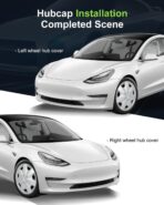 SCITOO 4-Pack Premium 16 Inch Hubcaps Set Wheel Rim Cover OEM Style Easy Snap On Car Truck SUV Silver HubCap(Full Set of 4) - Image 7