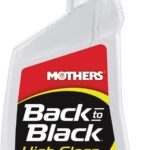 Mothers Back-to-Black High-Gloss Tire Shine, 24 oz. — Maximum Shine, Wet-Look, Long-Lasting Protective Barrier, Superior Durability, Striking Finish, Surface Care Technology (06924)