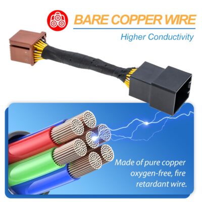 Fog Lights Always On Adapter Harness for 2015-2023 Chevy Tahoe Equinox Suburban Silverado GMC Yukon Sierra All Lights On Mod Fog High Low Beam On Harness GM Universal 6 High Mod Kit - Image 7