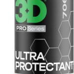 3D Ultra Protectant Tire Shine Spray – Water-Based High Gloss Tire Dressing | Long Lasting UV Protection for Rubber & Vinyl | No Sling | Made in USA |16 oz