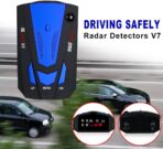 Car Radar Detector 360° GPS Speed Police Safe 16 Band Voice Alert,1080P HD Auto Focus Webcam with Microphone (Blue) - Image 4