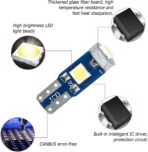 BELOMI 20 Pcs T5 LED Lights for Car Dashboard, High Light Bulb 3030-3SMD Replacement with Twist Lock Socket, Super Bright Light for Instrument Cluster Dashboard Panel Gauge Indicator (Purple) - Image 3