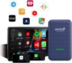 CarlinKit 4.0 Wireless CarPlay 2026 Apple - Wireless CarPlay Adapter for OEM Factory Wired CarPla y Cars 2 in 1. Plug & Play, Wired to Wireles s, Auto Connect, Online Upgrade, 5.8GHz Wi-Fi GPS