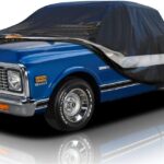 10 Layers Truck Cover Waterproof All Weather. Pickup Truck Cover Rain UV Protection. Length: Up to 210 inches, Universal Fit Most Regular Cab Short Box Ford F100 Chevy C10 S10 Ram 150 250.