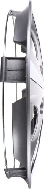 Custom Accessories 4-Pack 15" SGT-5 Wheel Covers, Replacement Hubcaps for Cars, Trucks, SUVs — Silver/Chrome - Image 4