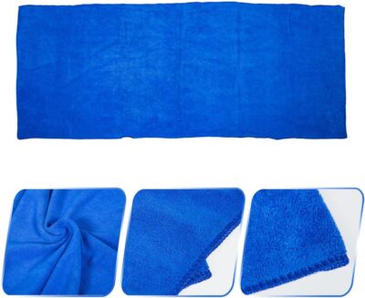 SECFOU Extra Large Absorbent Car Towel 160x60cm Thick Microfiber Car Drying Towel and Cleaning 400g Heavy-Duty - Image 7