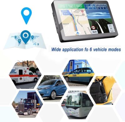 GPS Navigator for Car Truck RV, Latest 2026 Map, 9 inch Touch Screen Real Voice Spoken Turn-by-Turn Direction Reminding Navigation System for Cars, Vehicle GPS with Speed and Red Light Warning - Image 6