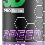 3D Speed All-In-One Polish & Wax – Scratch & Swirl Remover, Clear Coat Safe Paint Sealant – High Gloss Finish, Easy Application – 16oz – Made in USA