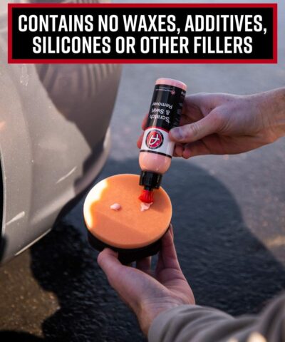 Adam's Polishes Car Scratch & Swirl Remover Hand Correction System | Remove & Restore Paint Transfer, Minor Imperfections, & Oxidation | Paired with Orange Compound Correction Pad Applicator (4oz) - Image 4