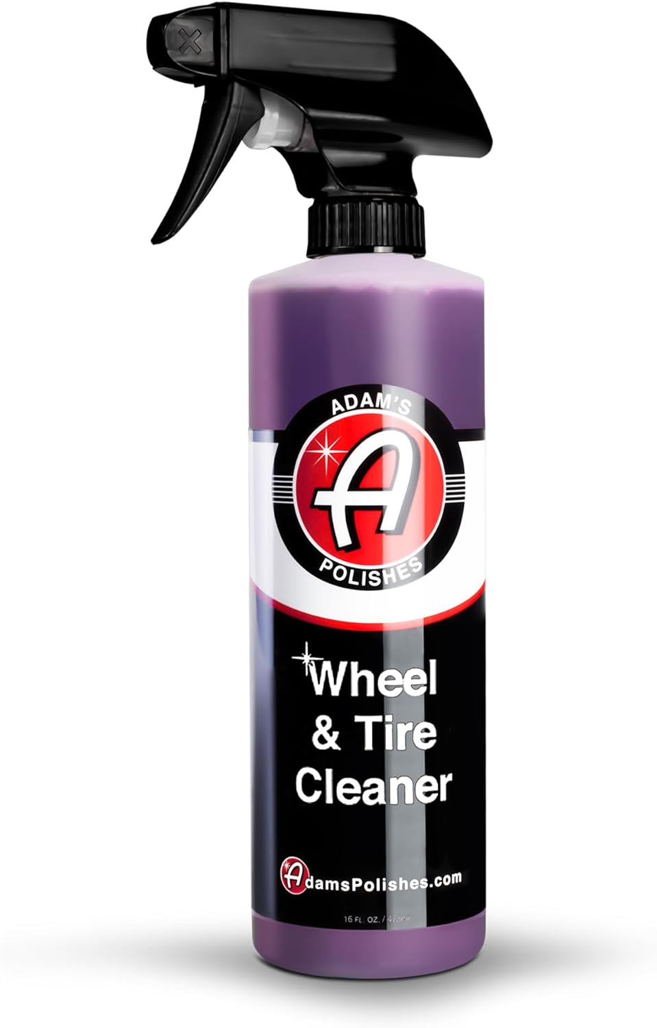 61Cm53UcXgL._AC_SL1500_.jpg Adam's Polishes Wheel & Tire Cleaner 16oz - Professional All in One Car Wash Wheel Well Cleaning Spray for Car Detailing | Safe On Most Rim Finishes - Image 1