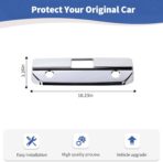RT-TCZ for Silverado Tailgate Handle Trim Cover Compatible with Chevy Silverado GMC Sierra 2019 Up Chrome Exterior Accessories - Image 8