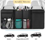 Car Trunk Organizer, Detachable Car Backseat Hanging Organizer with 7 Large Storage Pockets, Collapsible Back Seat Organizer Car Interior Accessories for SUV, Van, Jeep - Image 7