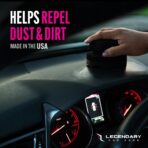 Legendary Gloss Dressing with Applicator 16oz - Tire Shine Spray & Plastic Restorer – Water Based & Non-Greasy Interior/Exterior Detailing Spray - Trim, Rubber, Vinyl & Plastic Restorer for Cars - Image 7