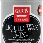 Griots Garage Liquid Wax 3-In-1 for Car Polishing and Detailing, High Gloss Shine and Carnauba-Based Protection for Auto Paint, 11013, 16oz