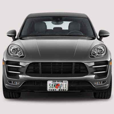 Speedy Pros Funny License Plate Frame Custom Personalized Text Zinc Cute Car Accessories License Plate Holder Black 2 Holes 1 Frame - Image 4