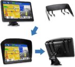 GPS Navigator for Car, 2026 Map 7 inch Touch Screen Car GPS 256-16GB,Voice Turn Direction Guidance, Support Speed and Red Light Warning, North America Lifetime map Free Update Truck(Black) - Image 5