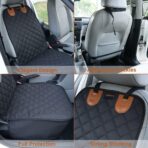 Paw Jamboree Car Front Seat Covers for Dogs Captain Chair Seat Covers Pet Car Seat Cover Car Seat Protector for Dogs Bucket Seat Cover - Image 4