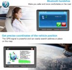 AWESAFE 9" GPS Navigator for Car Truck RV,Car GPS Navigation System with Lifetime Maps Update,Vehicle GPS with Speed and Red Light Warning - Image 4