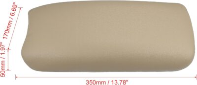 X AUTOHAUX Car Center Console Box Cover Armrest Replacement Beige for Honda Civic 2006-2011 - Image 2