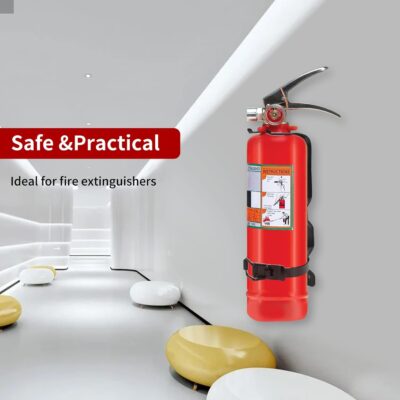 4PACK 2.5LB Fire Extinguisher Mount, Home Mini Fire Extinguishers Wall Mount Metal Bracket, Extinguishers Hanger for Vehicle, Car, Boat, Truck, Rv, House - Image 3