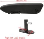 Armrest Seat Arm Rest, Universal Black Armrest Ajustable Seat Arm Rest for Heavy Truck Business Car Right Hand Drive - Image 2