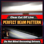 HB3 9005 LED Bulbs, 1000% Super Bright 40000LM Cool White 6500K,1:1 Mini Size, Plug and Play, CANBUS Ready, IP68 waterproof 9005 LED Fog Light Bulbs, Pack of 2 - Image 3