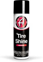 Adam's Polishes Aerosol Tire Shine 12oz - Fast, Easy, Effective Way to Add Gloss - No-Sling Use with or Without Tire Applicator