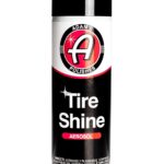 Adam's Polishes Aerosol Tire Shine 12oz - Fast, Easy, Effective Way to Add Gloss - No-Sling Use with or Without Tire Applicator
