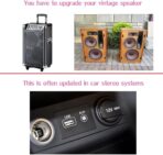 USB Bluetooth Car Adapter,Wireless Audio Adapter Music Receiver for Home,Car Stereo Sound System,Portable Speskers (Aux in) with 3.5mm Cable(Yet-M1) - Image 5