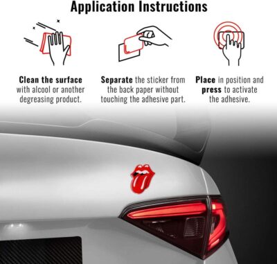 Quattroerre 14026 Sticker 3d Language - Image 3