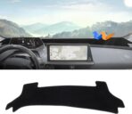 Autorder Dashboard Cover Mat for 2023-2025 2026 Toyota Prius Accessories Dash Cover Upgrade Velvet Dash Mat Sunshade Glare UV Rays Protector